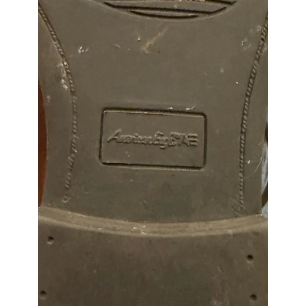 Boys American Eagle Brown Dress Shoes 13 (Little Boy)